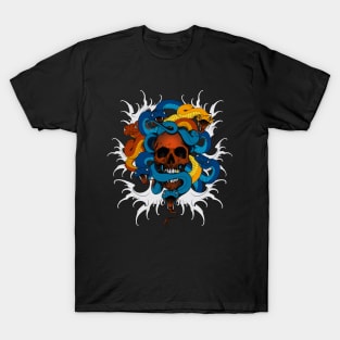 Skull And Snakes T-Shirt